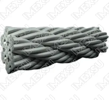 CABLE DE ACERO RECUBIERTO PVC 7X7