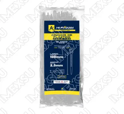 CINCHO PLASTICO BLANCO
